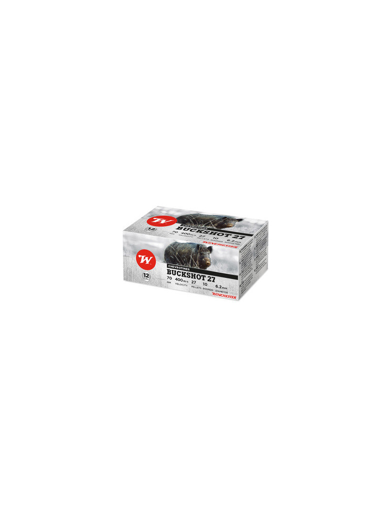 Winchester Standard Buckshot 12/70 27 grains 38 gr