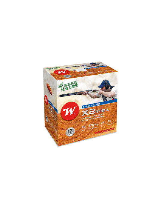 Winchester X2 Steel acier 12/70 24g