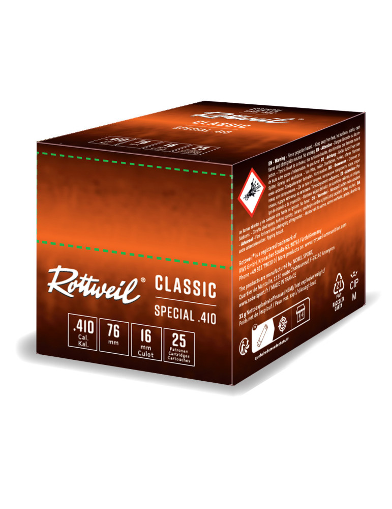 Rottweil Classic .410 Magnum - Natusport
