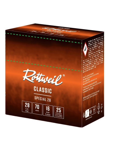 Rottweil Classic Spécial 28 cal. 28 /70 21 gr