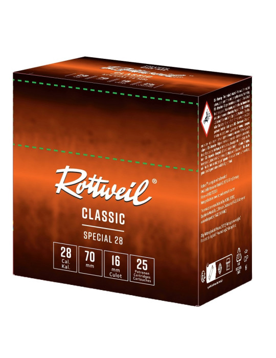 Rottweil Classic Spécial 28 cal. 28 /70 21 gr