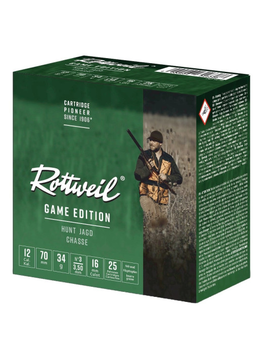 ROTTWEIL Game Edition Hunt 12/70 – 34g