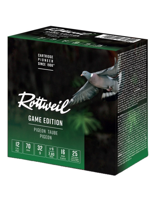 ROTTWEIL Game Edition Pigeon 20/70 – 30 g