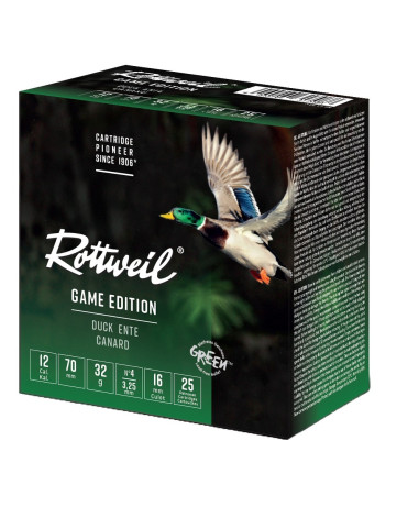 ROTTWEIL Game Edition Steel Canard 16/67,5 – 24 g (acier)
