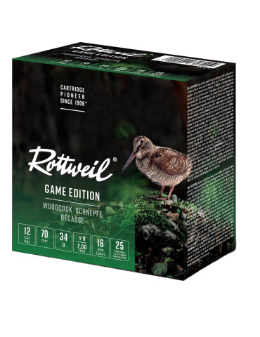 ROTTWEIL Game Edition Bécasse 20/70 – 30 g