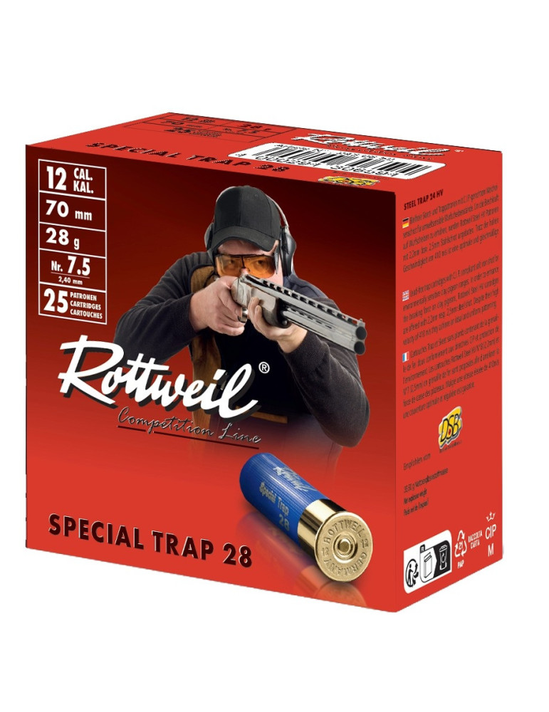 ROTTWEIL Spécial Trap 12/70 – 28 g