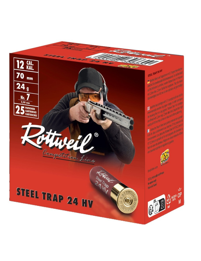 ROTTWEIL Special Steel Trap HV 12/70 – 24 g (acier)