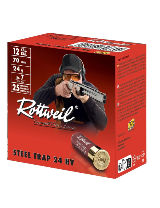 ROTTWEIL Special Steel Trap HV 12/70 – 24 g (acier)