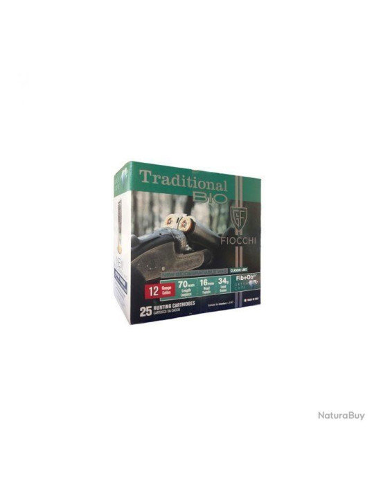 FIOCCHI Traditional Fibre Bio 12/70 – 34 g