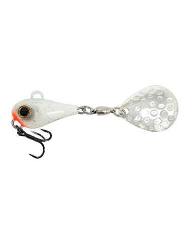 Cuiller Autain Spin Bullet White Snow 4 g – natusport