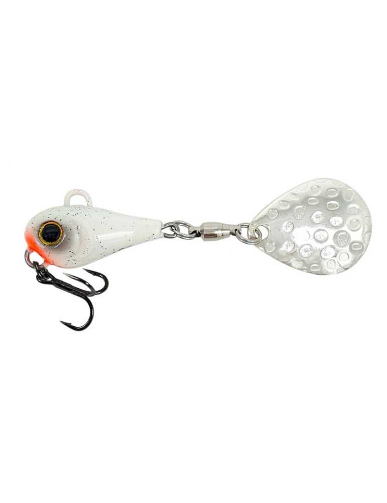 Cuiller Autain Spin Bullet White Snow 4 g – natusport