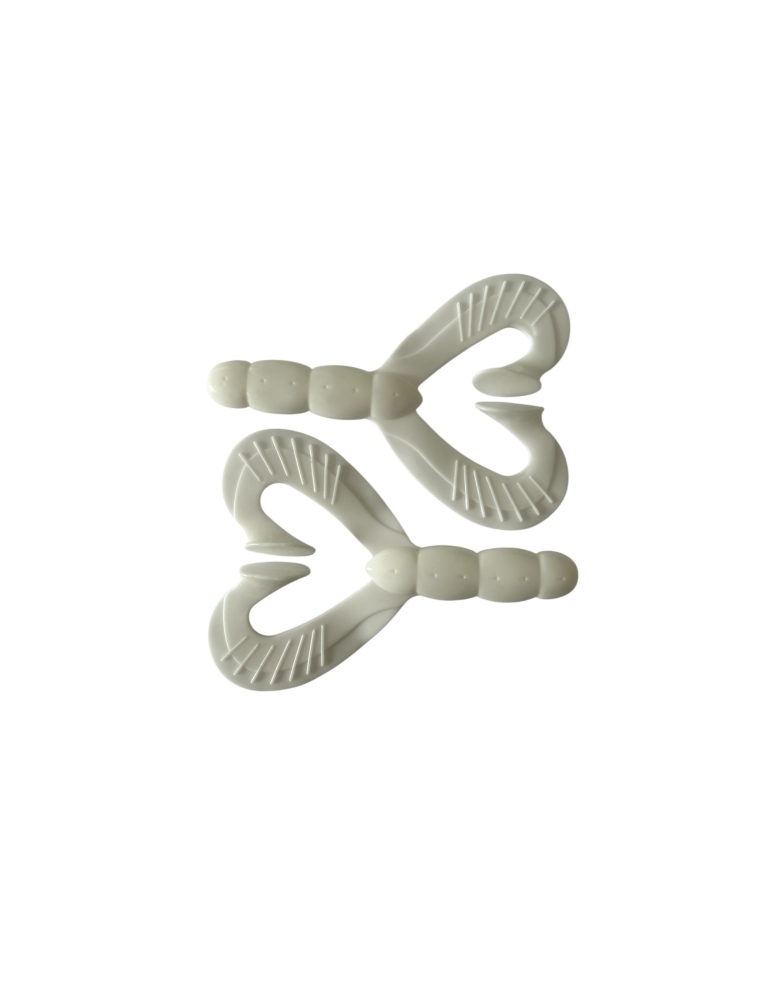 Leurre Souple Reins Rockvibe Manta 6,5" Mat White – natusport