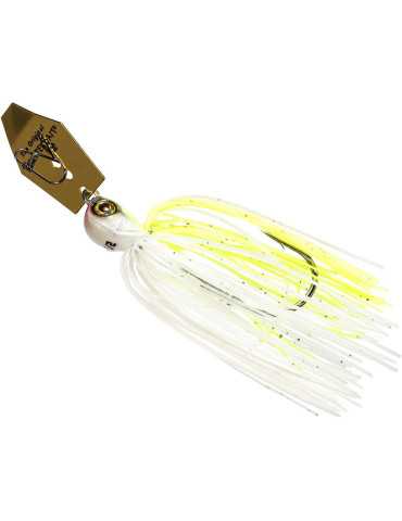 Chatterbait Z-Man Elite EVO 10 g Chartreuse/White – natusport 2