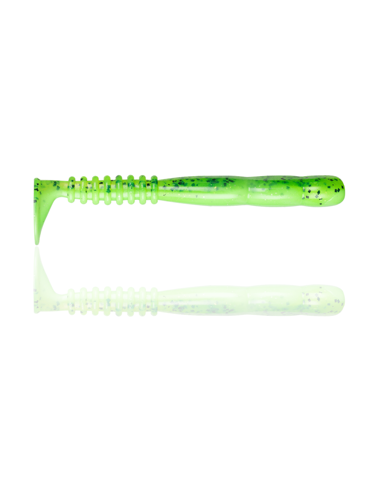 Leurre Souple Reins Fat Rockvibe Shad 4" Chartreuse – natusport