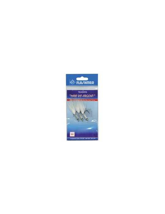 Montage Flashmer Teasers Vif Argent Blanc – natusport