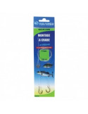 Montage Flashmer Bas de Ligne Crabe 2 Hameçons 1/0 – natusport