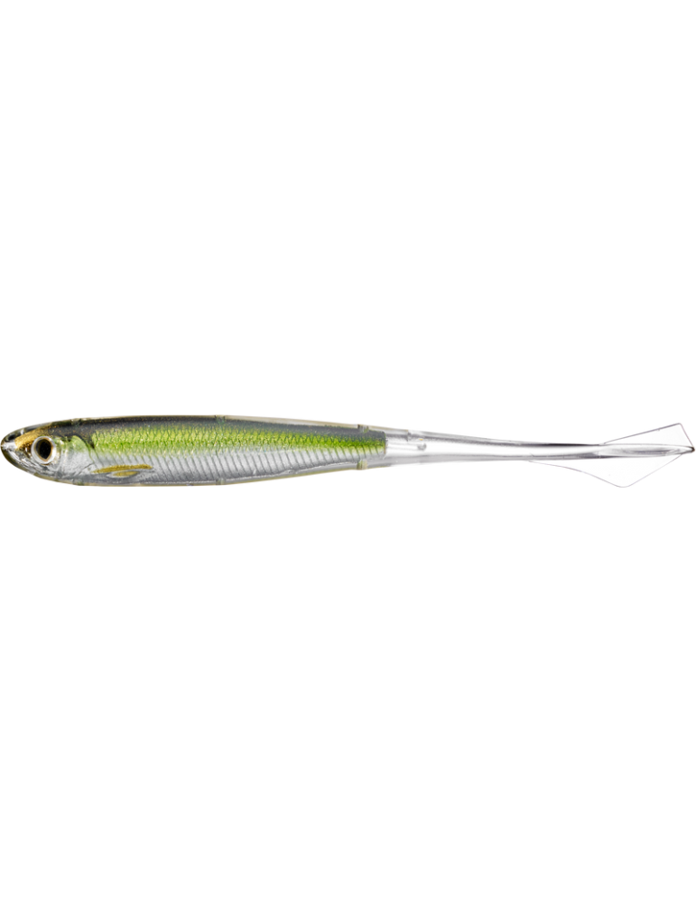 Leurre Souple Florida Fishing Ghost Tail Minnow 95 mm Silver/Green | N – natusport