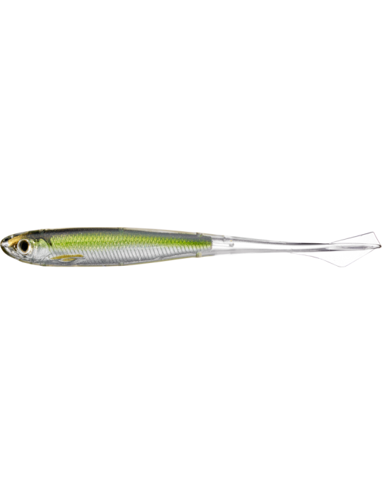 Leurre Souple Florida Fishing Ghost Tail Minnow 95 mm Silver/Green | N – natusport