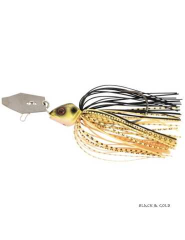 Leurre Chatterbait Fox Rage 12g Black & Or – natusport 2