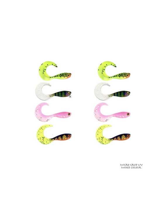Leurre Souple Fox Rage Micro Grub UV 4 cm – natusport