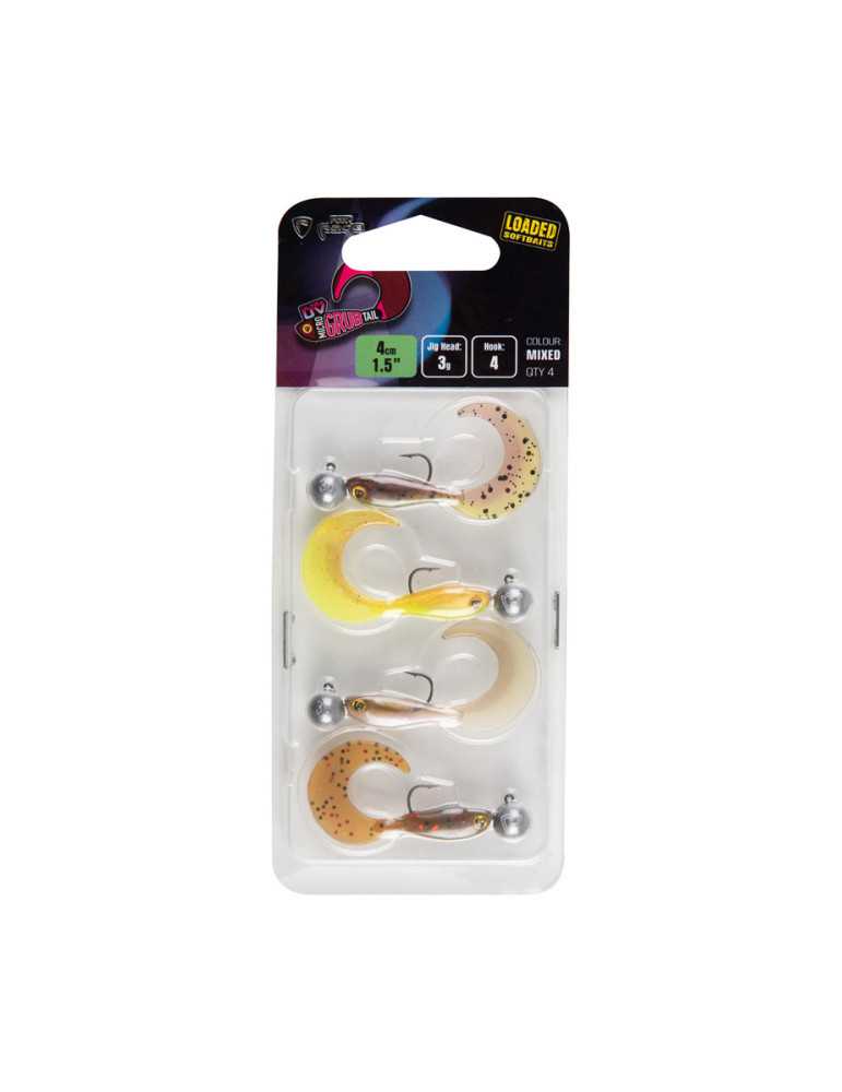 Leurre Souple Fox Rage Micro Grub Tail 4cm MX UV – natusport