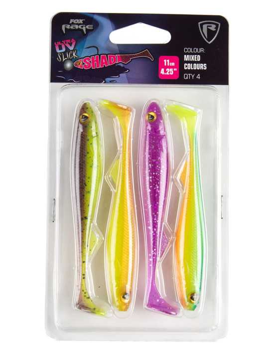 Leurre Souple Fox Rage Slick Shad 11cm Mixed – natusport