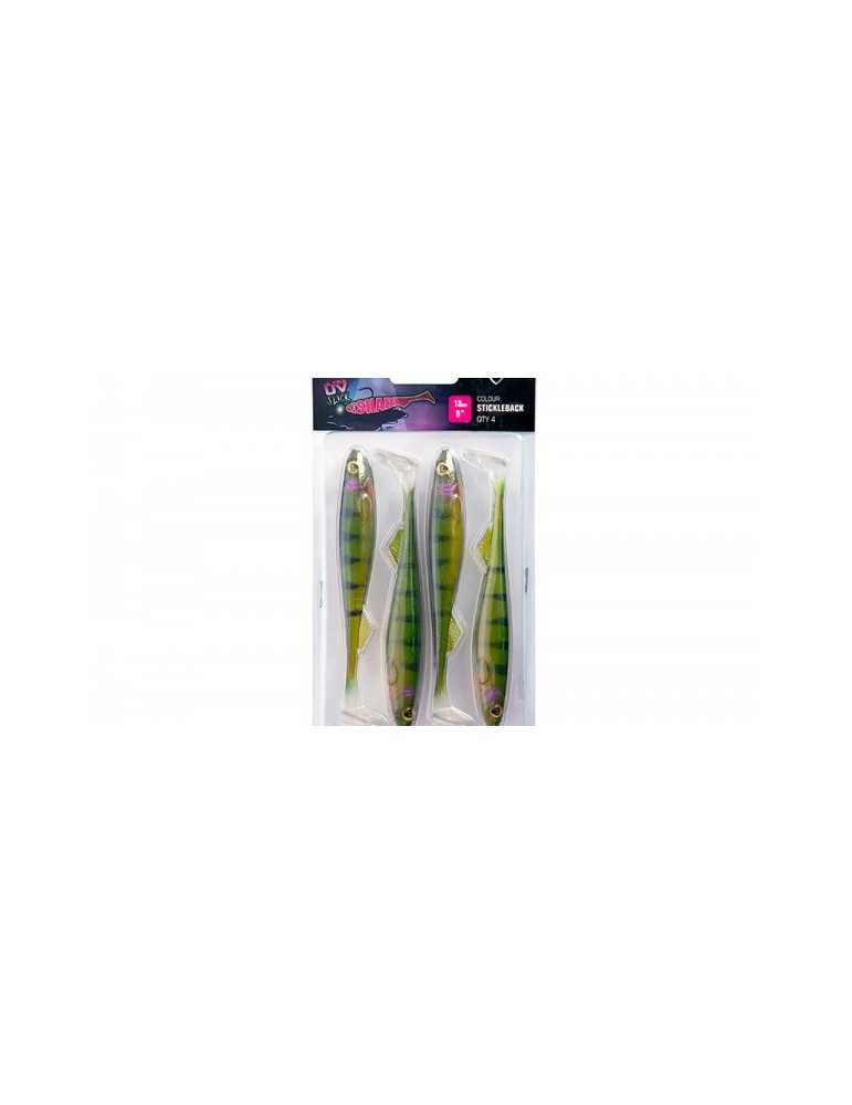 Leurre Souple Fox Slick Shad Ultra UV 13 cm Stickleback – natusport