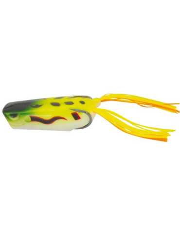 Leurre Souple Powerline Frog Pop 6cm Vert/Jaune – natusport 2