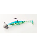 Leurre Souple Powerline GTS 3" 10g Pailleté Bleu/Ventre Nacré | Natusp – natusport