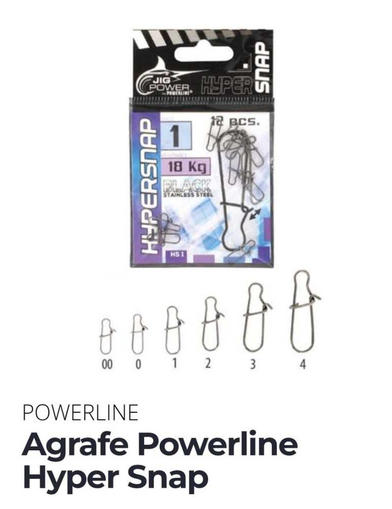 Émerillon Powerline Hyper Snap HS0 0 (x12) – natusport