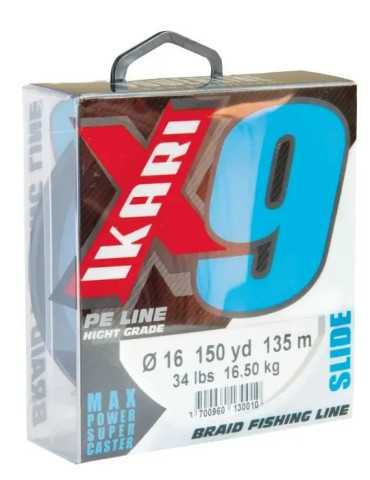 Fil Powerline Ikari X9 Bleu 135m 0.20 – natusport