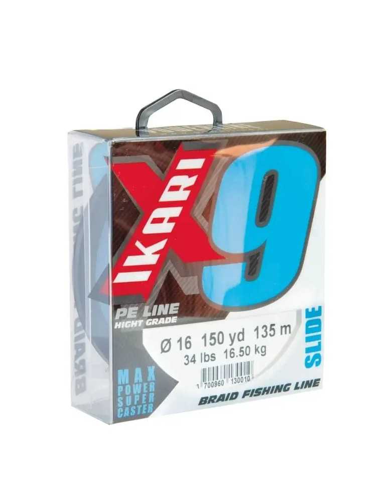 Fil Powerline Ikari X9 Bleu 135m 0.20 – natusport