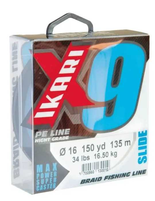 Fil Powerline Ikari X9 Bleu 135m 0.20 – natusport
