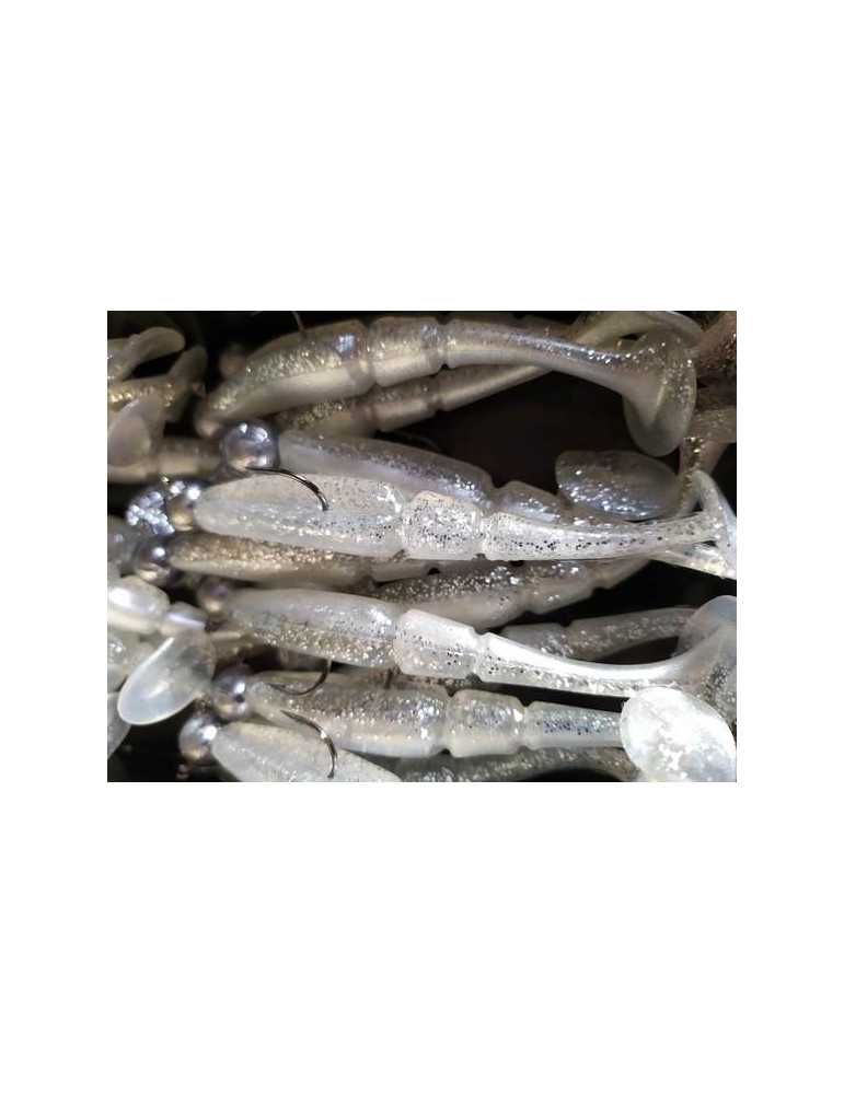 Leurre Souple Monté Powerline KVC 4,5" 7g Nacré – natusport