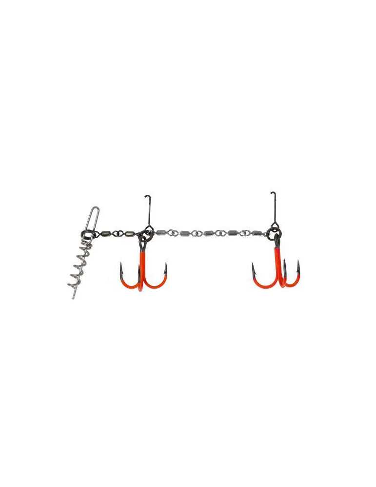 Montage Double Pike Chain UV Rapala 2/0 – natusport