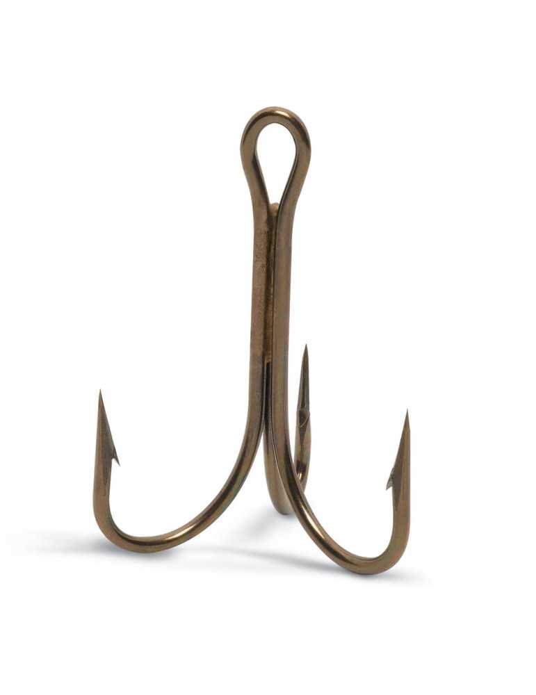 Hameçon Triple Rapala 9607 Bronze N2 x10 – natusport