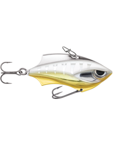 Leurre Dur Rapala Rap-V Blade 6cm Albino Chrome Tiger