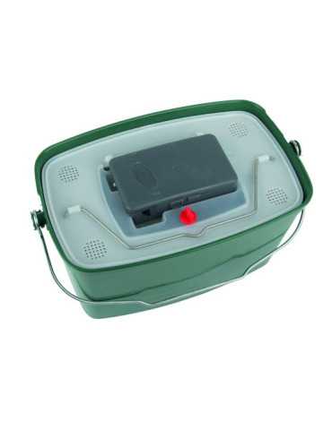 Seau à Vifs Carré Rapala avec Aérateur – natusport