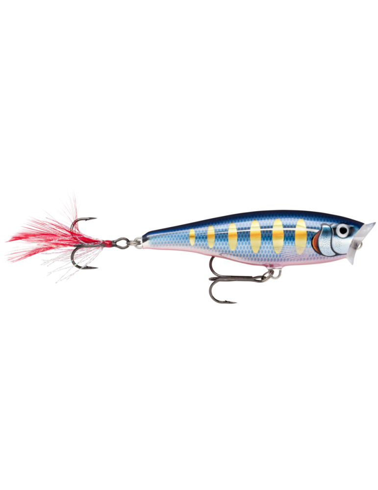 Leurre Dur Rapala Skitter Pop 7 cm Stripped Hot Blue – natusport