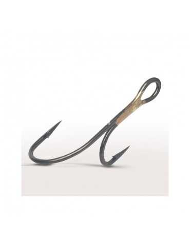 Hameçon Double VMC Ryder 9902BZ Bronze N°1/0 (x5) – natusport