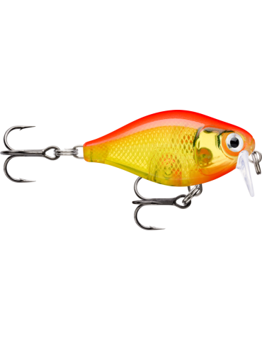 Leurre Dur Rapala X-Light Crank 03 Shallow Runner Gold Fluo Red | Natu – natusport 2