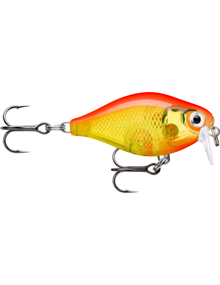 Leurre Dur Rapala X-Light Crank 03 Shallow Runner Gold Fluo Red | Natu – natusport