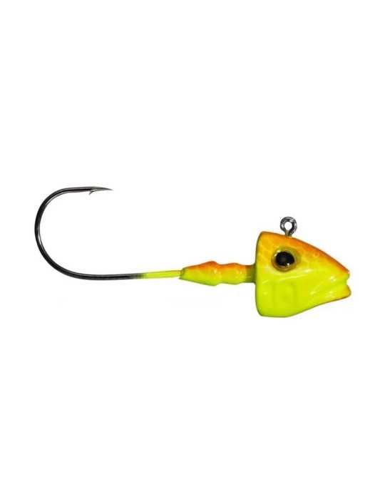 Tête Plombée Sensas G'Fish Orange/Fluo Yellow 7 g 3/0 – natusport