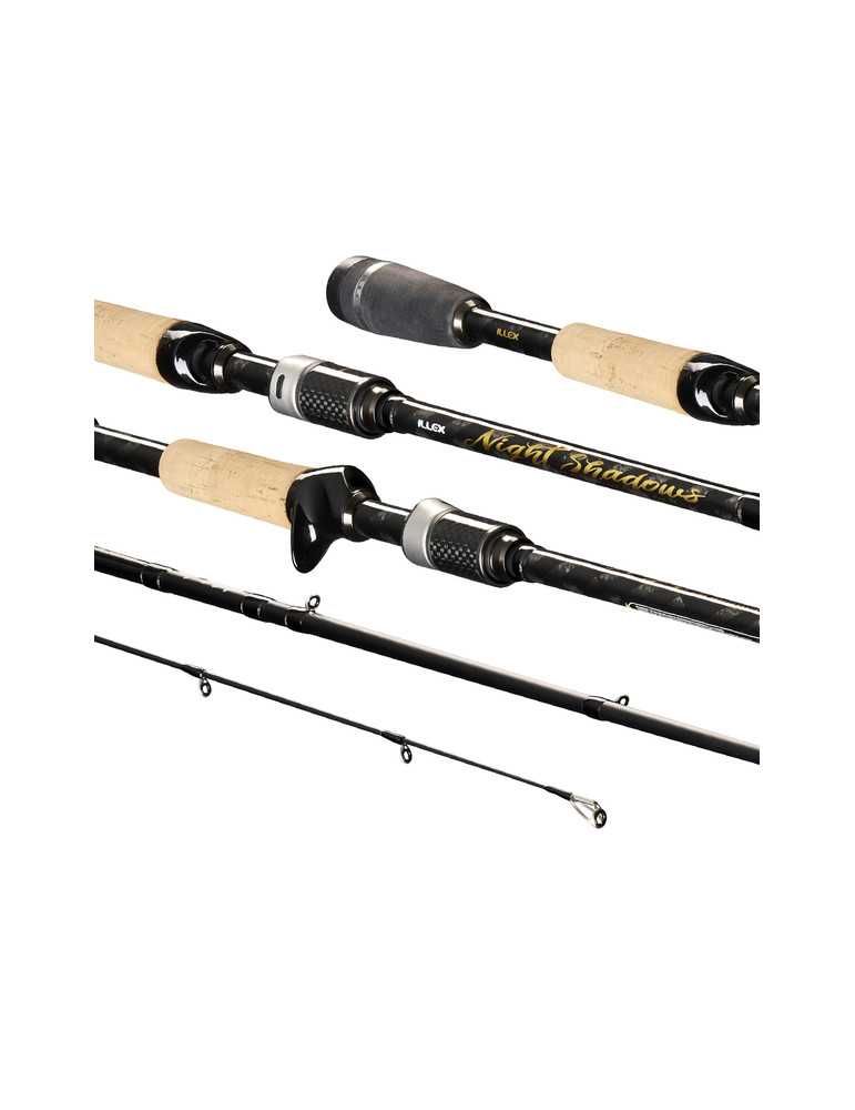 Canne Spinning Illex Night Shadows Vertical Game 1,90m 7-28g | Natuspo – natusport