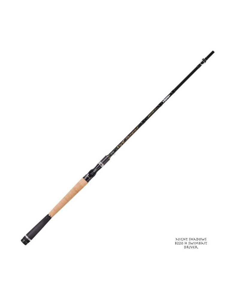 Canne Casting Illex Night Shadows B 220H Swimbait Driver 14-60g | Natu – natusport