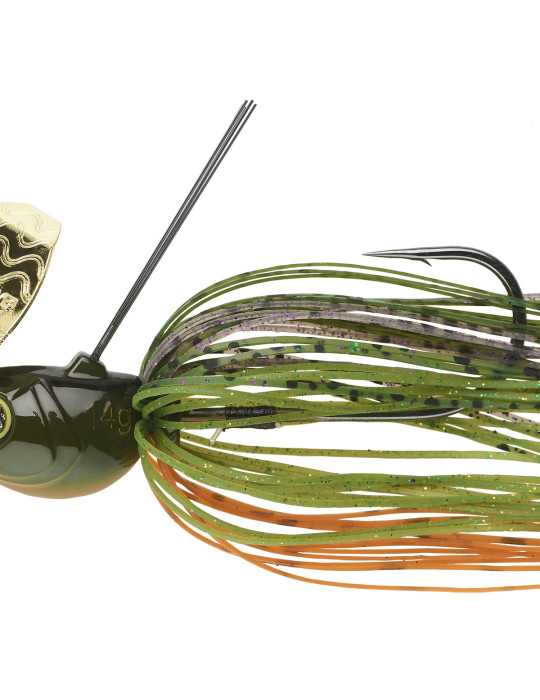 Chatterbait Sert Cover Bladed Jig 10.5g Spring Craw – natusport