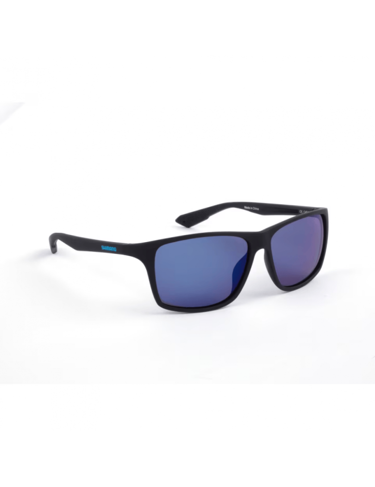 Lunettes de Soleil Shimano Matt Black / Blue Mirror – natusport