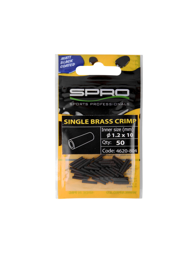 Sleeves Laiton Spro Brass Crimp 0.7mm – natusport