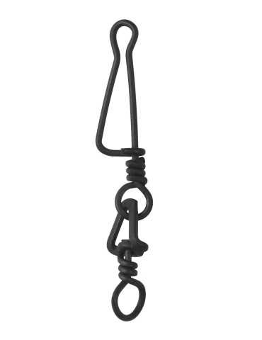 Agrafe Spro Matte Black HD Snap 4.5 mm 14 kg – natusport