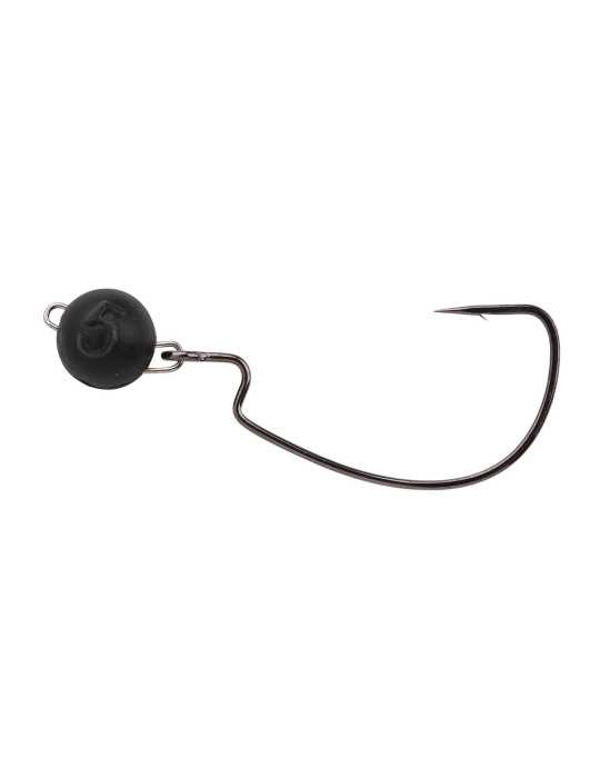Tete Plombee Spro Rigged Bottom Black 5g 1/0 – natusport
